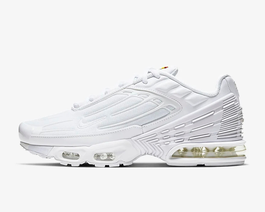 Nike Air Max Plus 3 Triple White Vast Shoes CW1417 NwfpsShops - 100 - real nike shoes one piece pants