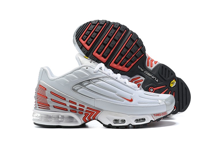 GmarShops - Nike Air Max Plus 3 White University Red DH3984 - nike small mens wallet women sale clearance - 901