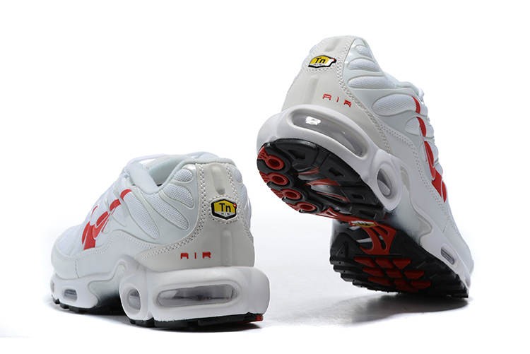 zingen paddestoel Prestigieus Nike Air Max Plus White Red Double Swoosh Running boots CU3454 - nike roshe  youth black on sale today images - NwfpsShops - 100