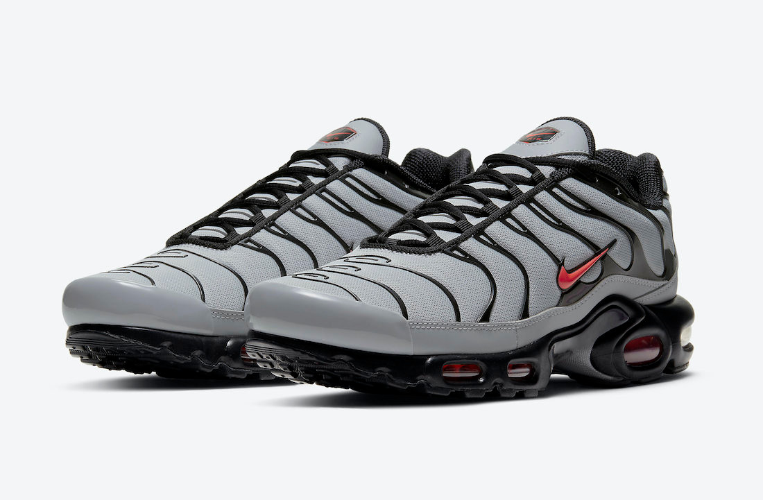 Nike Air Max Plus Wolf Grey Bright Black Shoes DC1936 - 002 - Air Max Pre Day low-top - Ariss-euShops