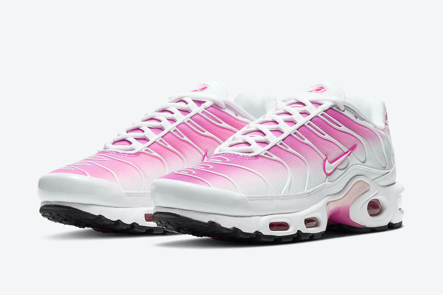 Womens all Nike Air Max Plus Pink Fade Black Shoes CZ7931 GmarShops - 100 all hyperdunk red 2015 california gold star card