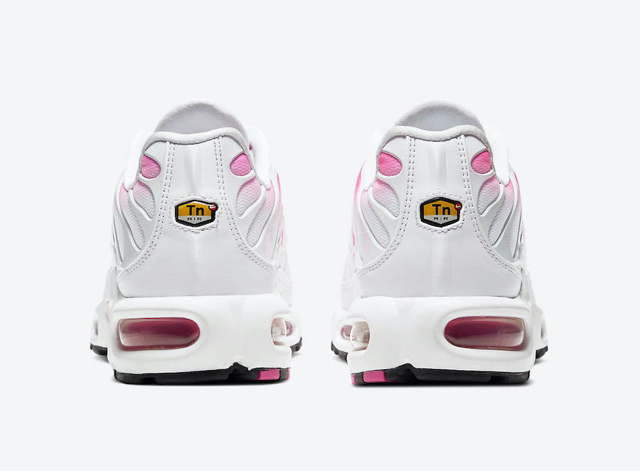 Womens all Nike Air Max Plus Pink Fade White Black Shoes CZ7931 - GmarShops - 100 - all nike hyperdunk red 2015 california gold star