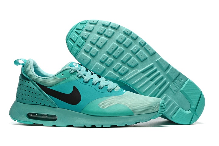 Nike Air Max Tavas Green Glow Black Mint Emerald Running Shoes Men Trainer 705149 300