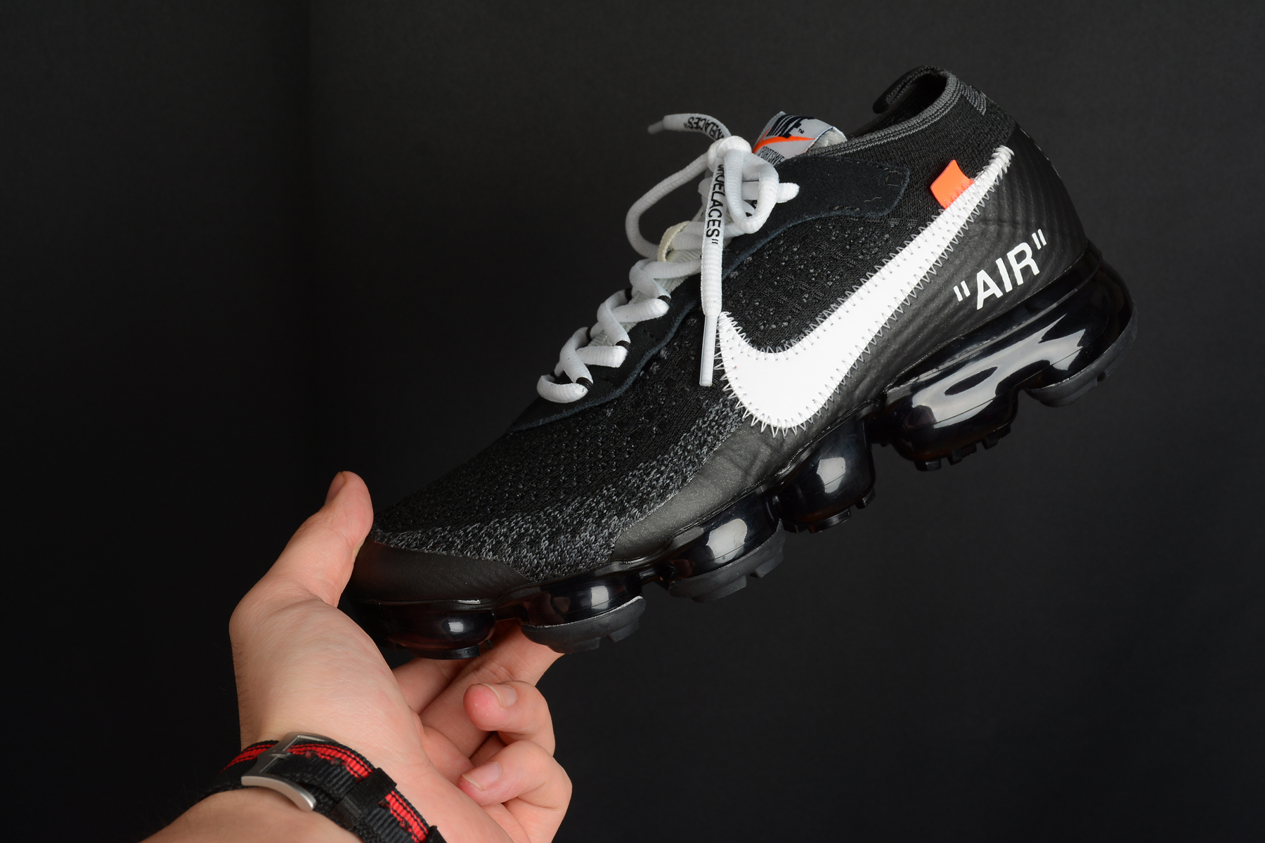 001 - 2018 Off White X Nike Air Max Vapormax Running Shoes Black AA3831 - women leopard nike air future run for kids youtube channel - GmarShops