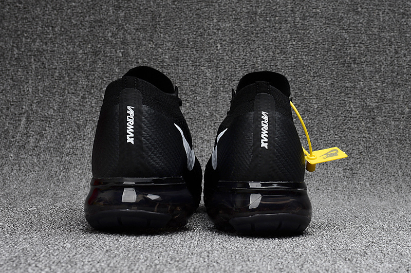 Nike Air VaporMax 2018 black white Running 849558 - GmarShops - 010 - shox rival shoes sale black mountain