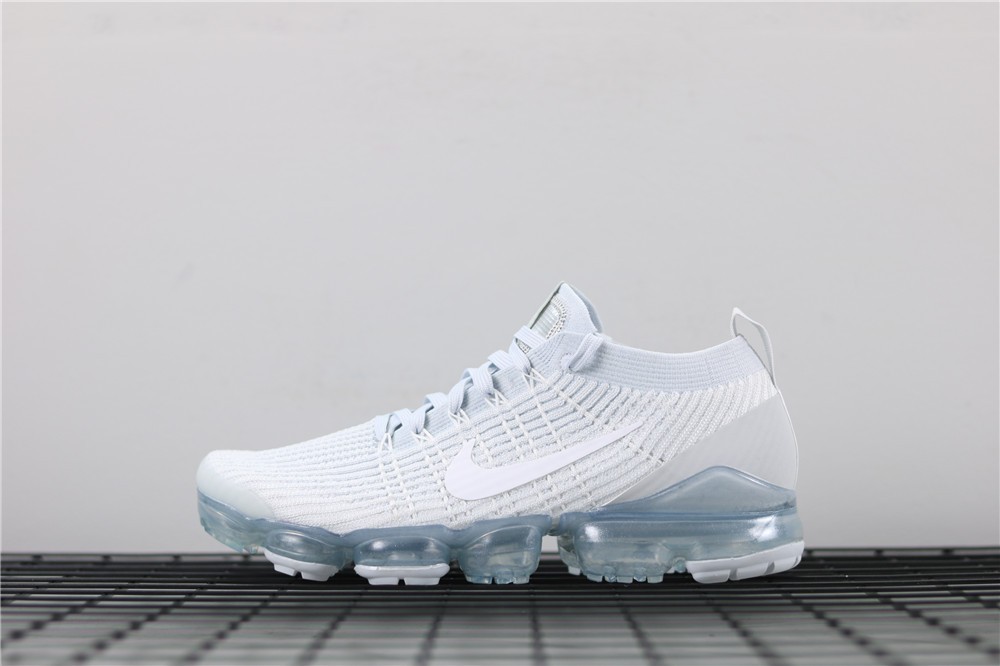 - - Nike Air VaporMax Flyknit 3 White Grey AJ6900 - nike zoom evidence 2 womens shoes clearance outlet