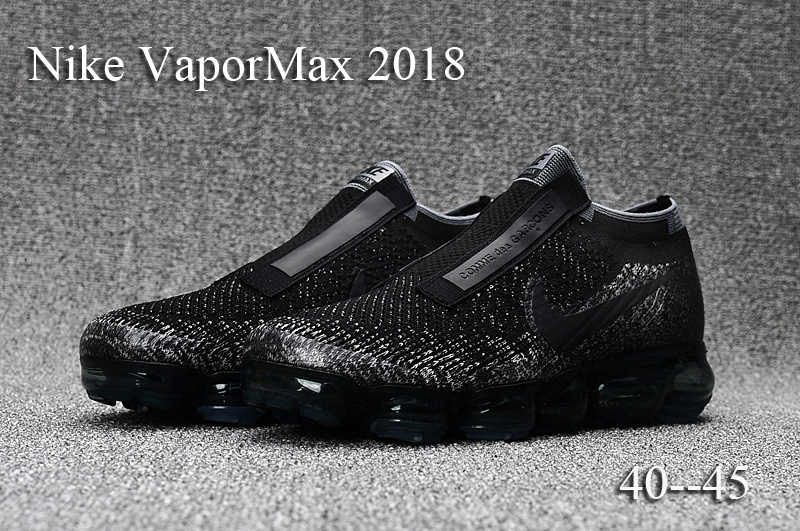 pumpe Observatory solidaritet StclaircomoShops - Nike VaporMax COMME des GARCONS 2018 Flyknit black white  men Slide Shoes - nike air 2014 colorful blue designs shoes free