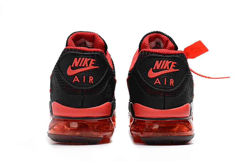 Off White X Max 180 90 GmarShops Off White Nike Air Max 2018 90 KPU Running Shoes Black Red nike shoes 2015 back to the future meme