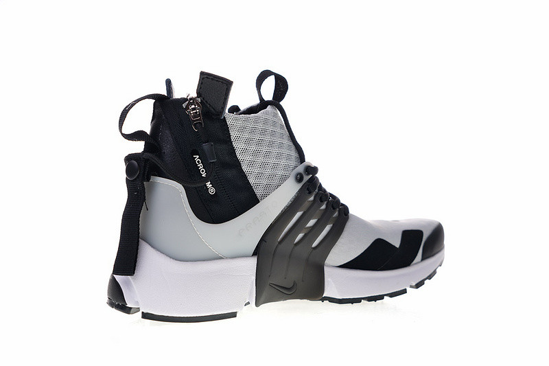 GmarShops - 002 - ACRONYM x Nike Air Presto Grey Black White Mens 844672 mens nike shox wide width shoes for kids