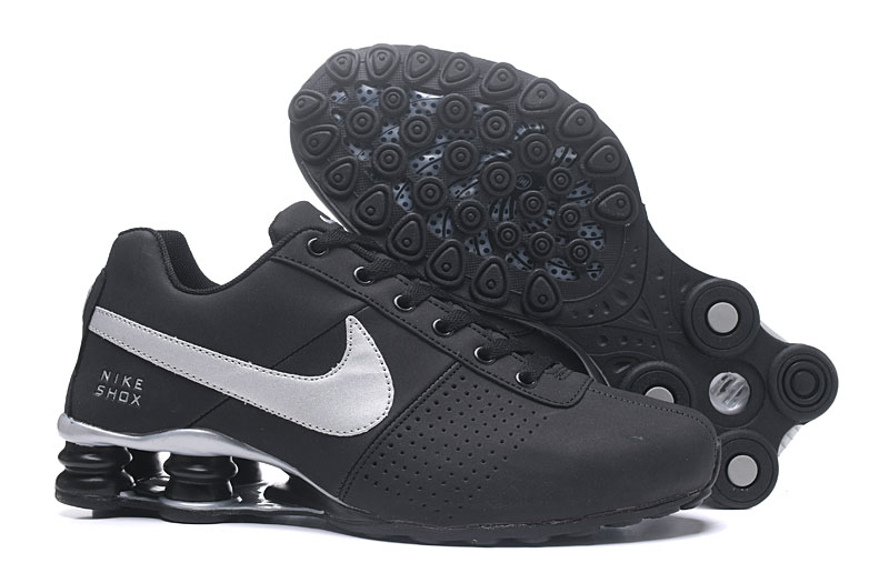 Nike Air Shox Deliver 809 Men Confined shoes Silver - Super Star Sneakers in Leather - AljadidShops