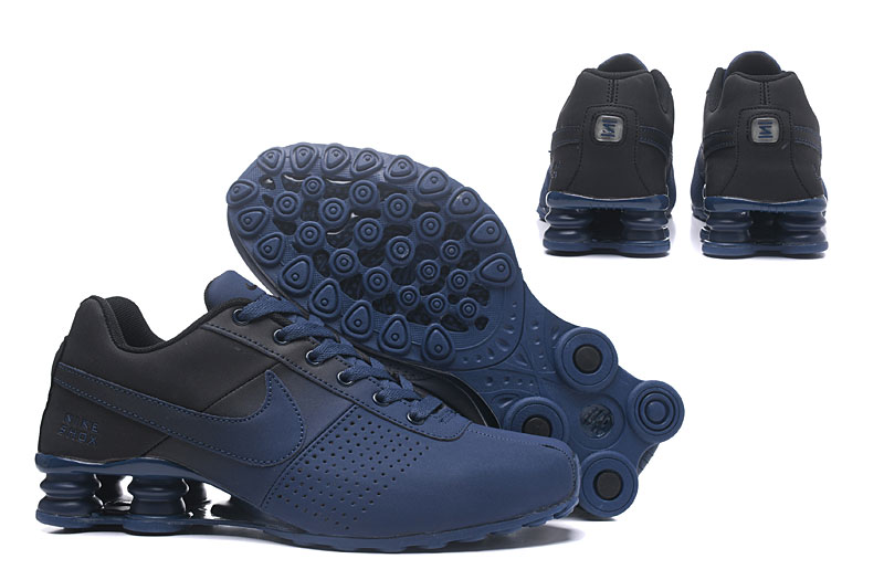 República alondra servidor Nike Air Shox Deliver 809 Men Running ankle shoes Deep Blue Black -  GmarShops - Полка для обуви Amazing Shoe Rack