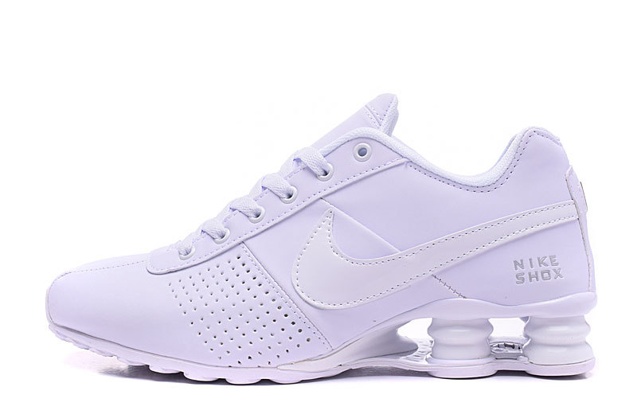 Nike Shox Deliver Men ShoesPure White Silver Casual Trainers Awards 317547 - MultiscaleconsultingShops - ROA Awards Sneakers Nero