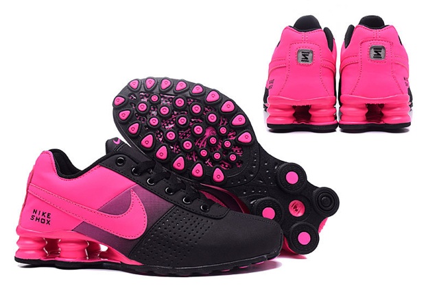 Nike Shox Deliver Women Shoes Fade Black Fushia Pink Casual Trainers Sneakers 317547 - All Asics Running - GmarShops