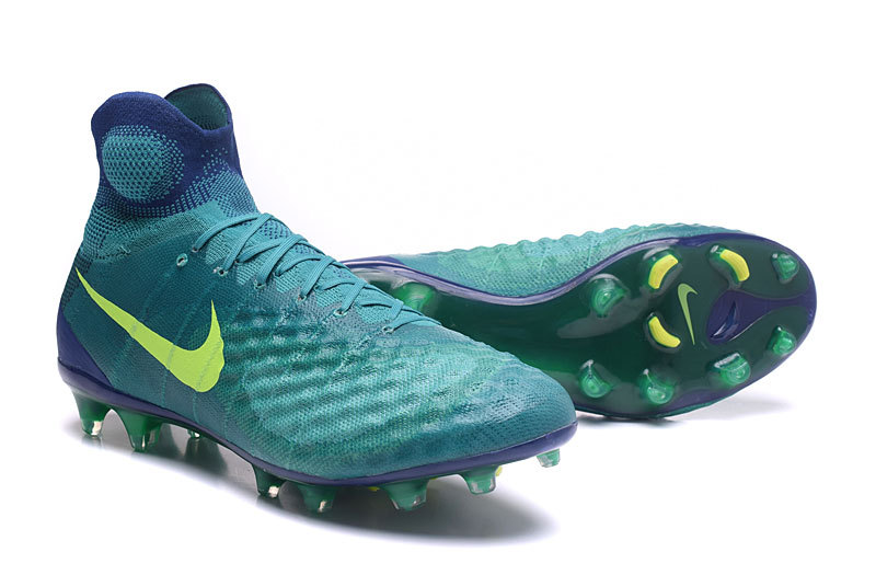 Ariss-euShops - de running Nike hombre talla 44 verdes más de 100 - Nike Magista Obra II FG Soccers Shoes ACC Waterproof Aqua Green