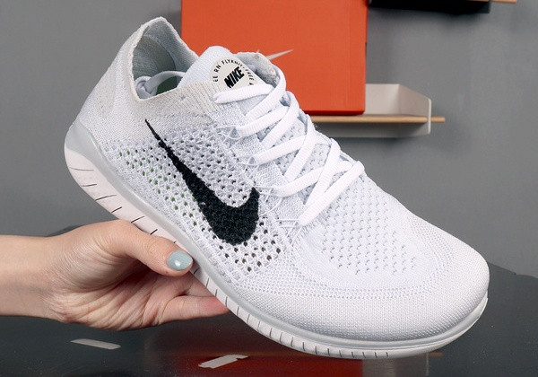 Huisje aankunnen De andere dag 509 - Nike Free Rn classic Flyknit 5.0 White Black Mens Running Shoes  831069 - nike air kids black sparkle shoes with woven souls - RvceShops