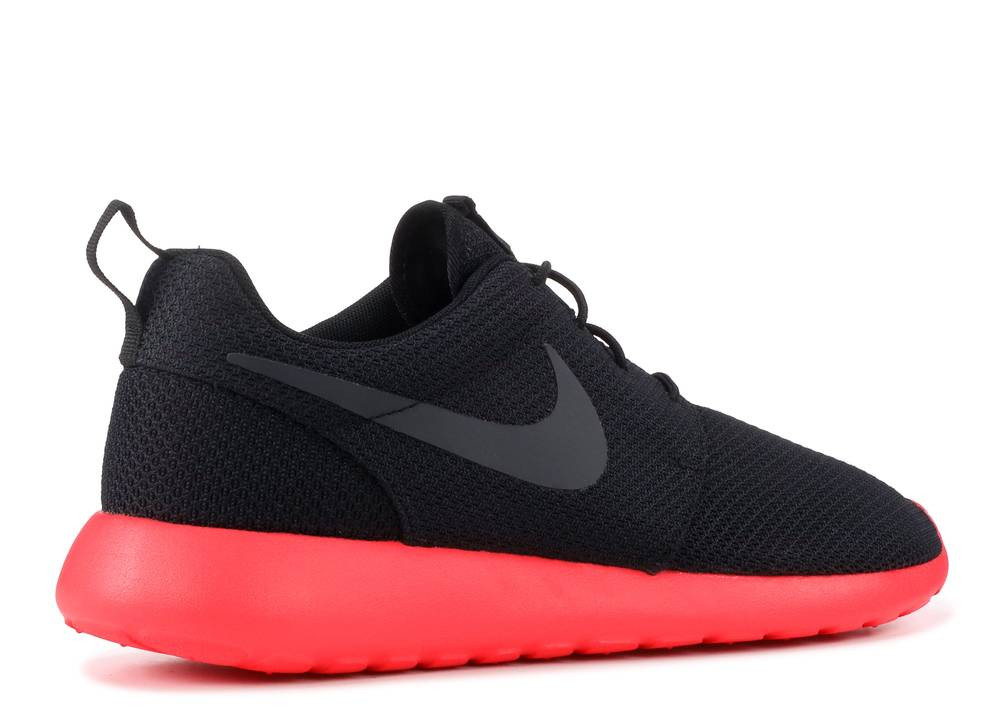 Nike heel Roshe One Siren Red Black Anthracite 511881 - heel air max silver shoes online india today - 016