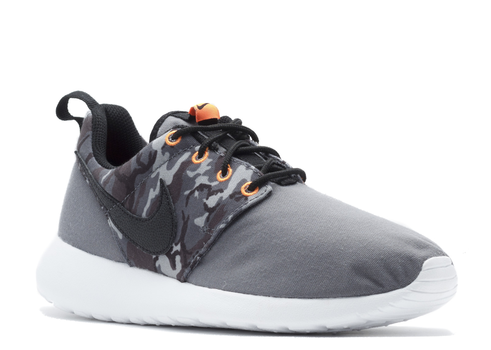 Roshe Run Print GS Cl Grey Dark Anthrct Black 677782-004 Roshe