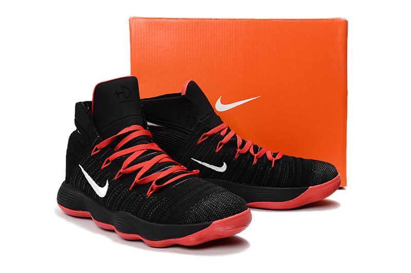 StclaircomoShops - Nike Youth Kid Basketball Shoes Black Silver Red - Sneakers KARL KL51040 Black Lthr
