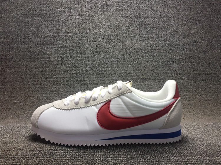Nike Classic Cortez AW White Red Blue Running Shoes 847759 - 164 - StclaircomoShops - Alexander McQueen Court Sneaker