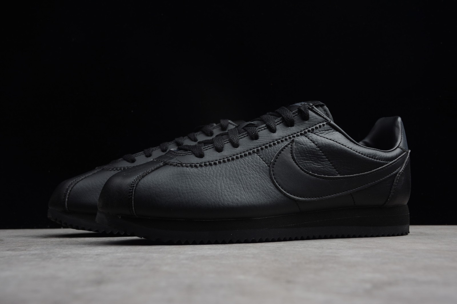 nike air force shoes 2018 women winter - Nike Classic Cortez Leather Black Anthracite Mens Size 749571 002 Free Shipping - GmarShops