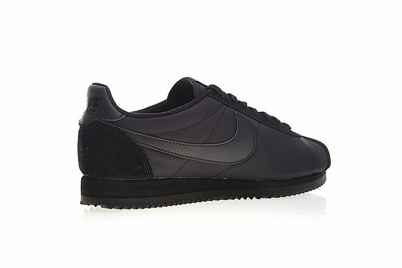 Expected Slip On Shoes - Nike Classic Cortez Nylon Triple Black Casual Shoes 807472 MultiscaleconsultingShops - 007