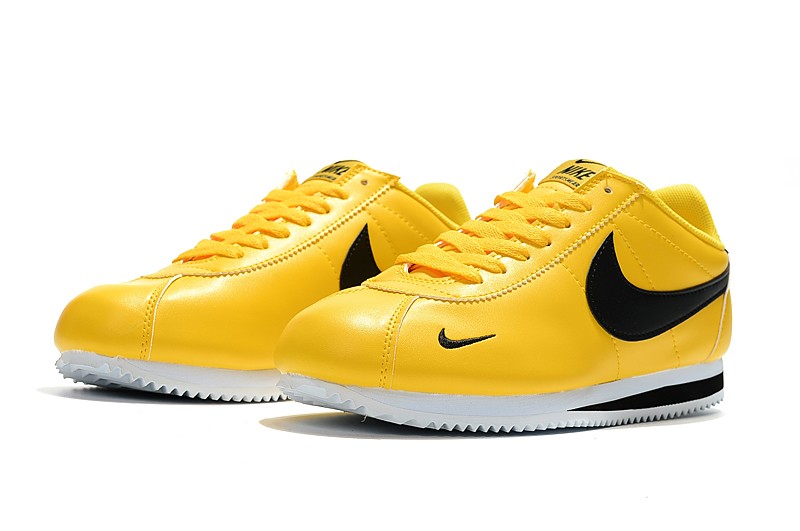 GmarShops - nike hyperfuse air max 90 blue dress - Nike Cortez SE Prm Leather Yellow Black Embroidery -