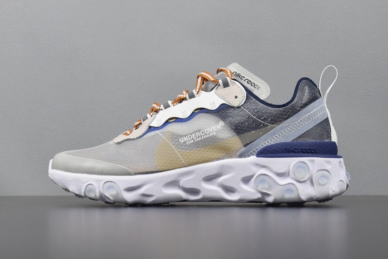 Pilar Repelente riesgo StclaircomoShops - Nike Epic React Element 87 Undercover White Wolf Grey  Blue AQ1813 - 341 - nike shox wholesalers shoes clearance