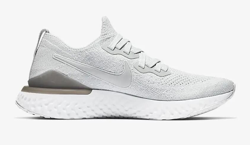 Maar Tijdreeksen dodelijk 004 - GmarShops - Nike Epic React Flyknit 2 Pure Platinum Wolf Grey White  BQ8928 - nike lunar running shoes on sale amazon prime