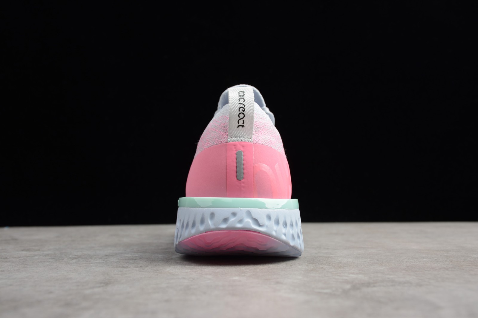 Womens Nike Epic React Pink Beam Pure Platinum Hydrogen Blue Pink Beam ...