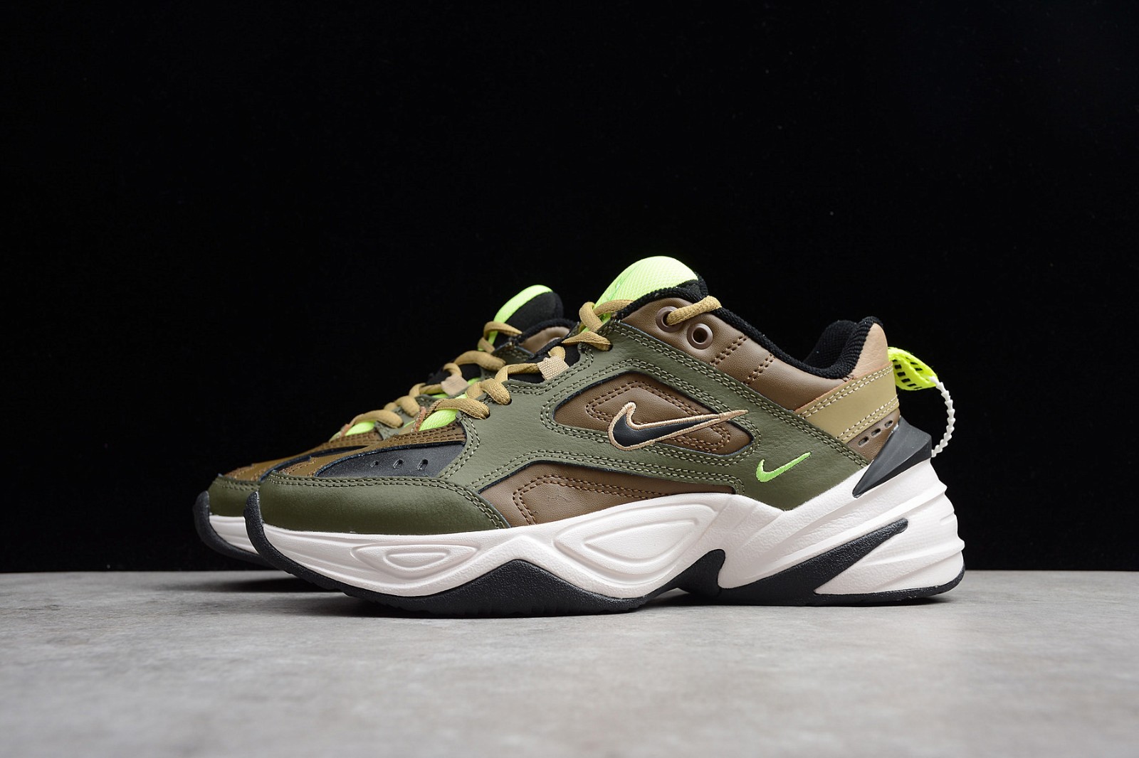 Terugspoelen materiaal Krijger nike lunar brogue shoes - 201 - GmarShops - Nike M2K Tekno Medium Olive  Black Yukon Brown AO3108