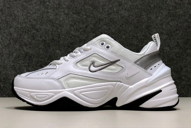 Nike Womens M2K Tekno White Cool Grey Shoes BQ3378 100 - pharrell williams x adidas solar hu glide st shoes