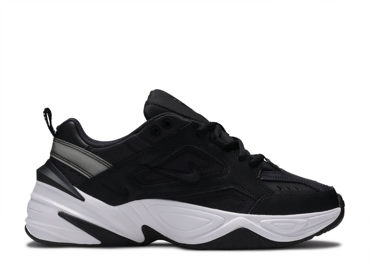 Womens M2k Tekno Black Oil Grey Nike BQ3378 002 - Sepwear