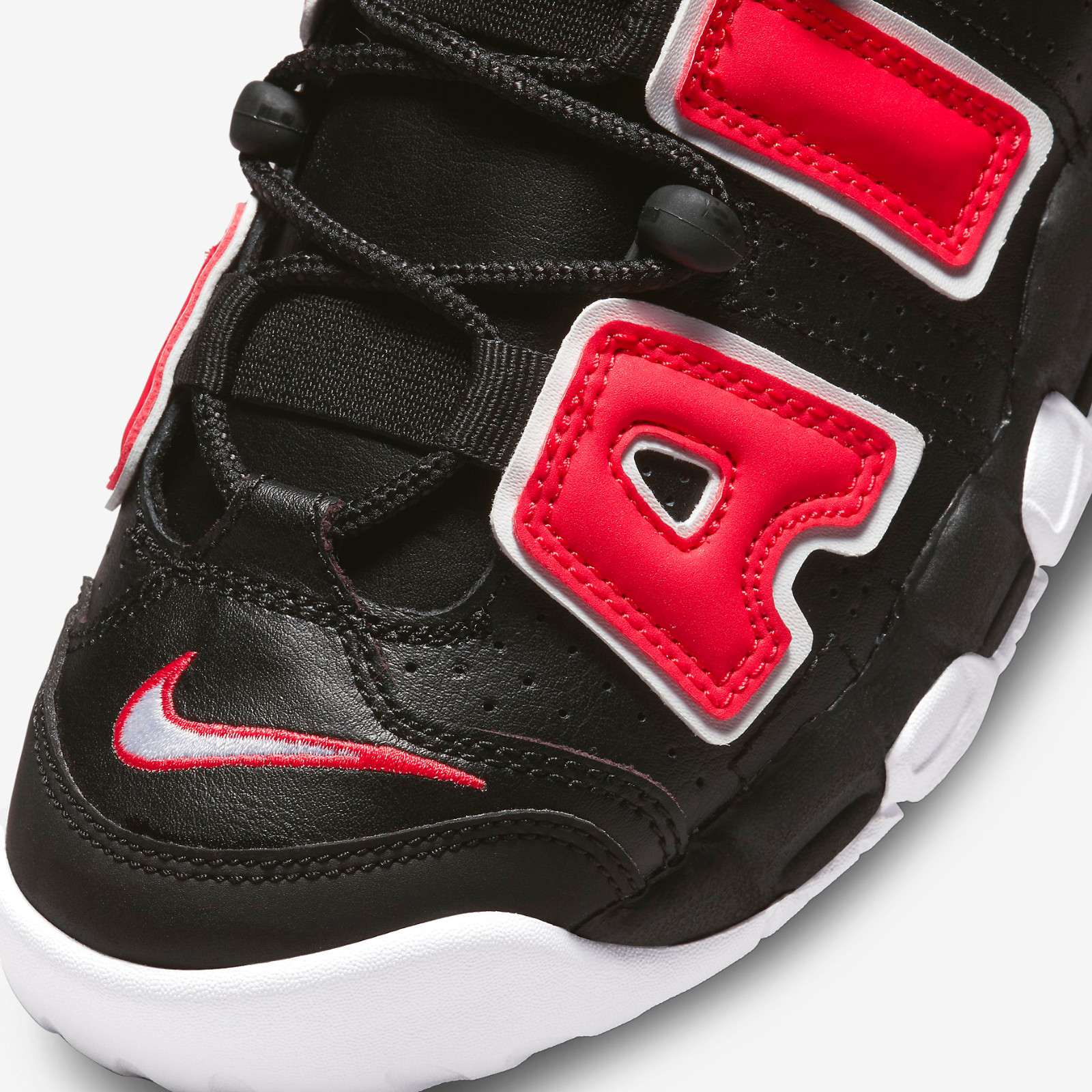 Nike Air More Uptempo 'Black Red Blue' - Boys Girls Grade School FD1012-001 Sizes 4y-7y