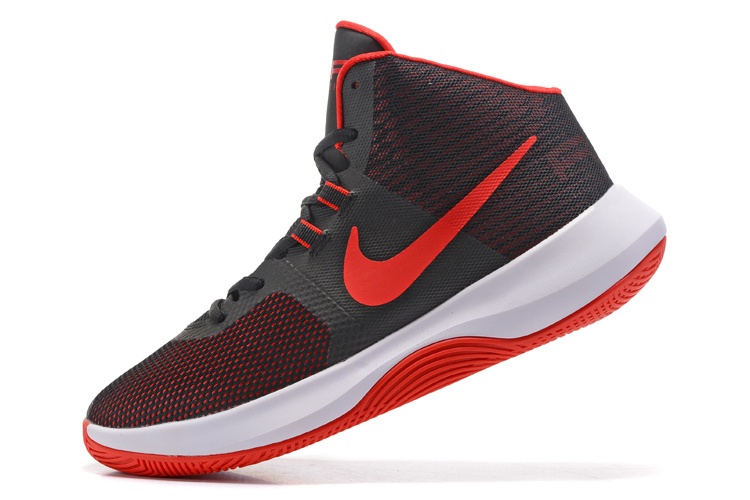 Nike air precision black and red discount