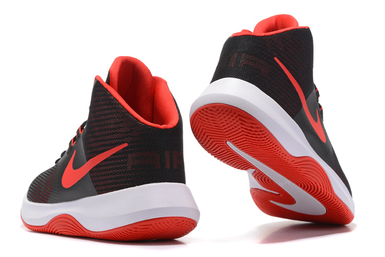 Nike air precision black and red discount