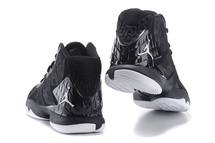Nike Air Jordan Super Fly 4 Black White Cool Grey Infrared