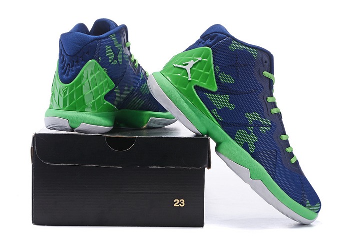 GmarShops Nike Air Jordan Super Fly 4 Insurgent Blue White Ghost Green 768929 405 nike air jordan Nike Jordan Super Fly 4