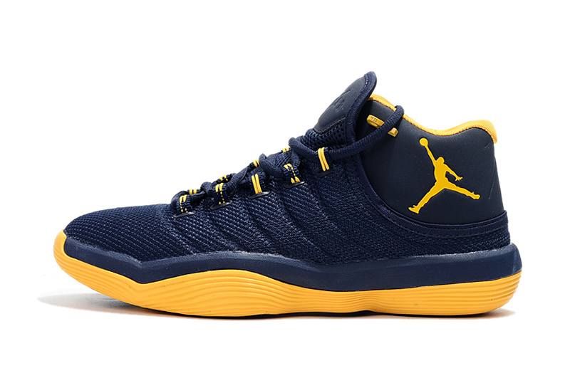 Nike Jordan Superfly 2017 Nike Jordan Superfly 2017 Men Basketball Shoes New Deep Blue Yellow Air Jordan 2 Low Craft Set To Make A Debut This Year AljadidShops