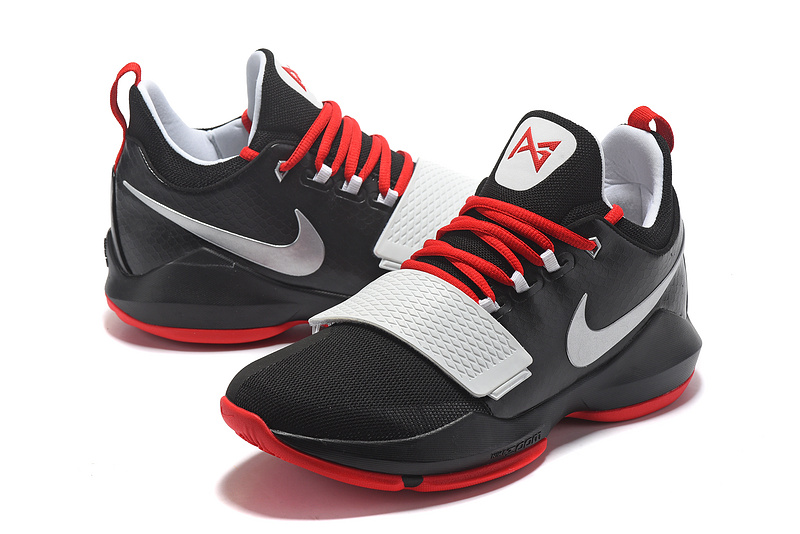 Nike Zoom PG 1 EP Paul Jeorge black red Men Basketball Shoes Nike Paul George PG1 Nike Air Jordan XXXIII SE PF Guo Ailun CD9561 103 AljadidShops
