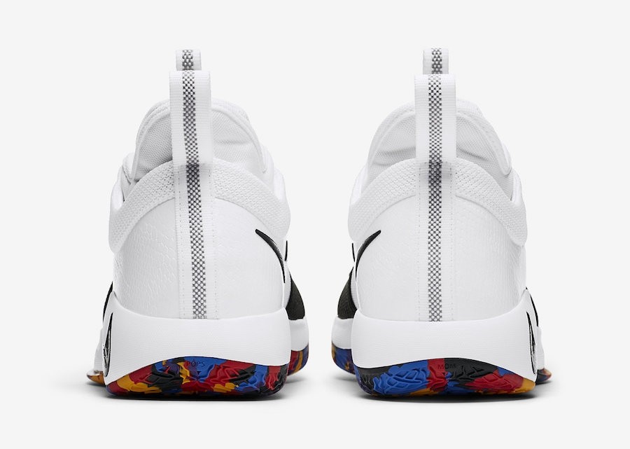 GmarShops - 100 This Nike Air Max 97 Comes With Multi-Swoosh Panels - Nike PG March Madness White Multi Color AJ5163