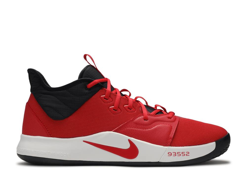 Nylon tormenta mi Nike Pg 3 Ep University Red White AO2608 - 600 - StclaircomoShops - nike  dunk low grey canvas shoes for sale on amazon