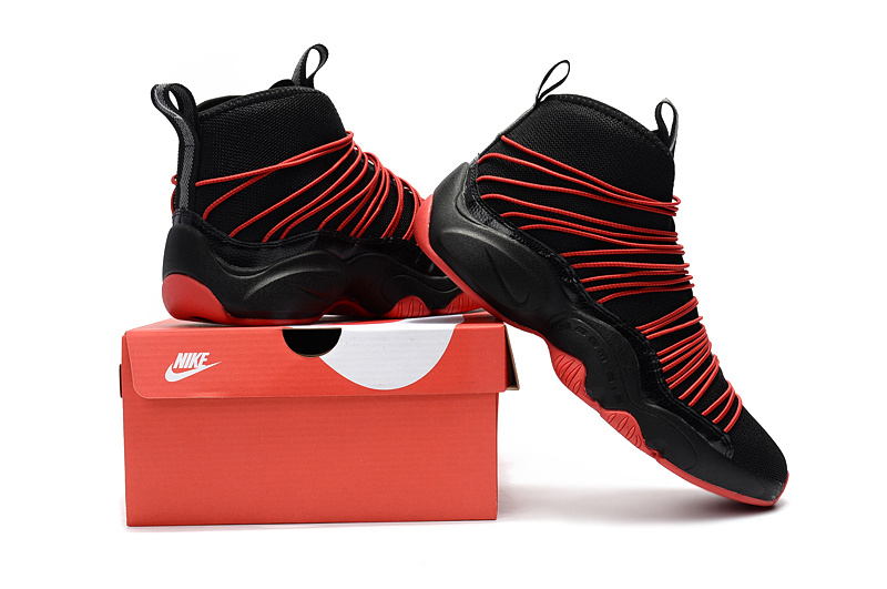 Nike Zoom Cabos nike hi cuts for women back to college students GmarShops Nike Zoom Cabos Vivid Black Red Mens Shoes