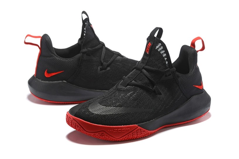 Nike zoom shift black red deals