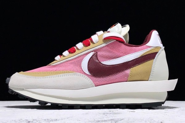 mago escocés rehén 2019 Sacai x Nike LVD Waffle Daybreak Swoosh Pink Gery White Red BV0073 500  - StclaircomoShops - new nike air max 90 grey red dm9102 001 for sale