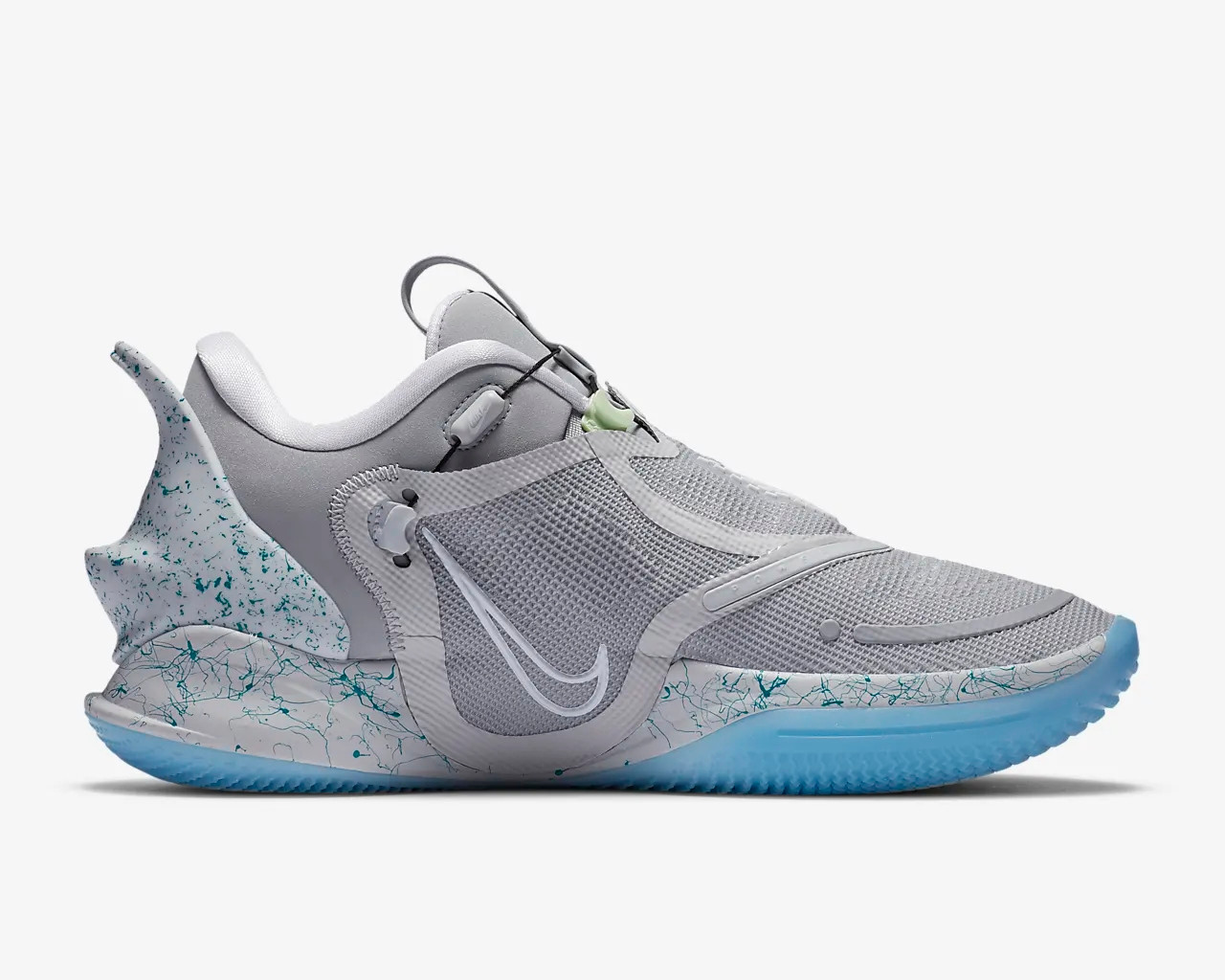 Nike Adapt BB 2.0 Nike Mag EU Charger Wolf Grey White Light Aqua CV2441 nike hyperdunk 2014 id card balance inquiry Nike Other Shoes GmarShops 003