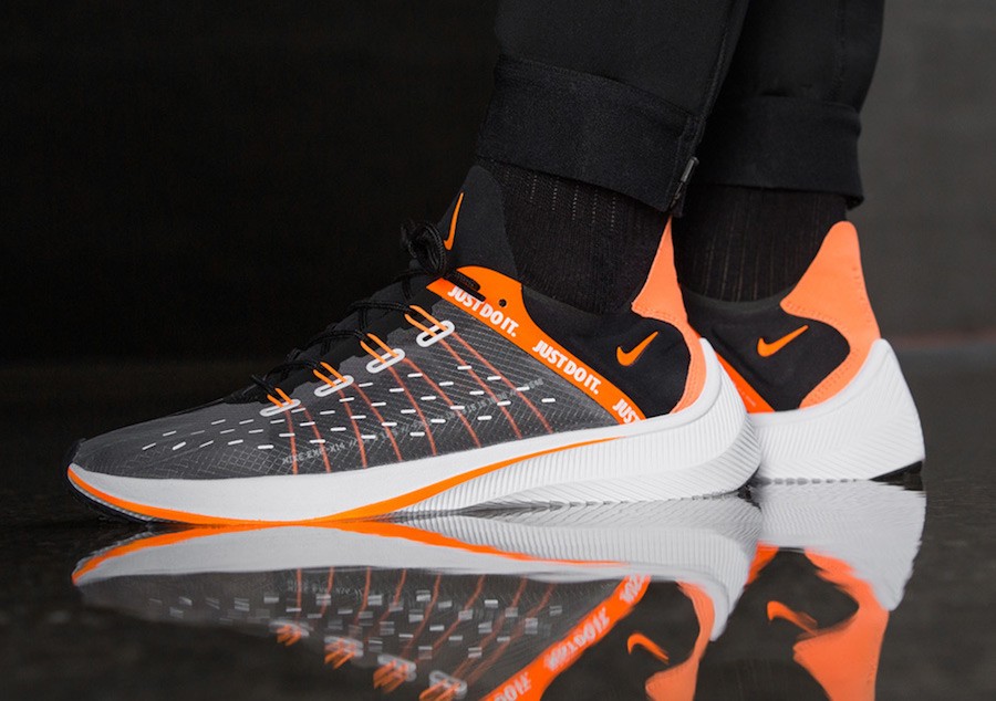 GmarShops 001 nike blazer mid light blue trainers shoes 2017 Nike EXP X14 SE Just Do It Black Orange White AO3095 womens nike skyline best price shoes sandals sale