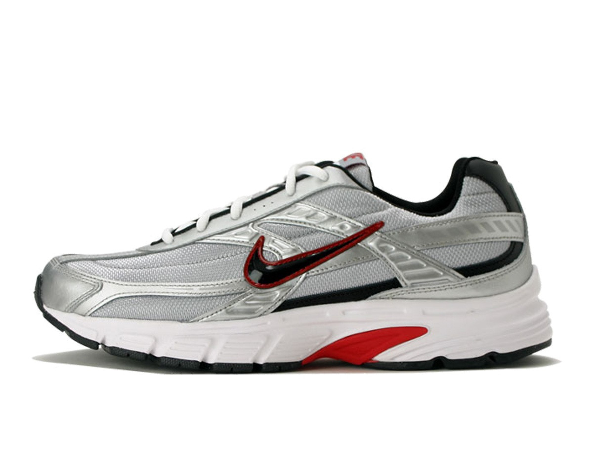 33 sneakers - 001 StclaircomoShops - Nike Initiator Running Silver Red Mens Running Shoes 394055
