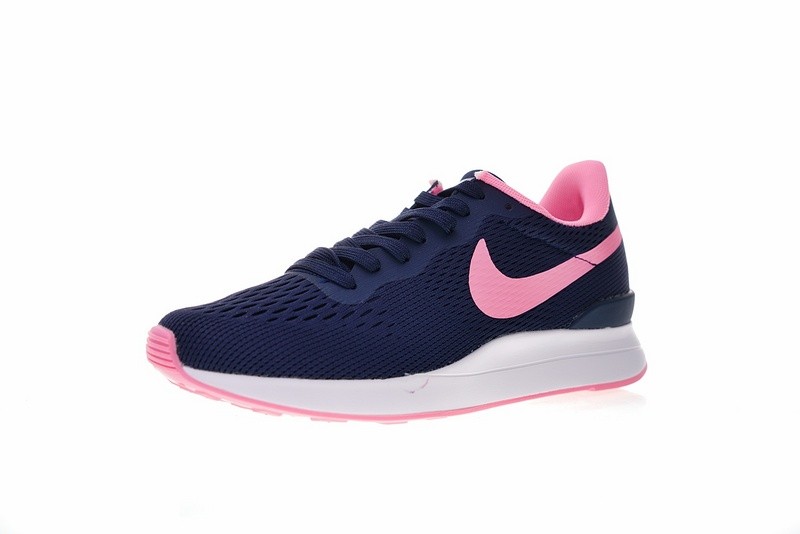 Nike internationalist pink and navy top