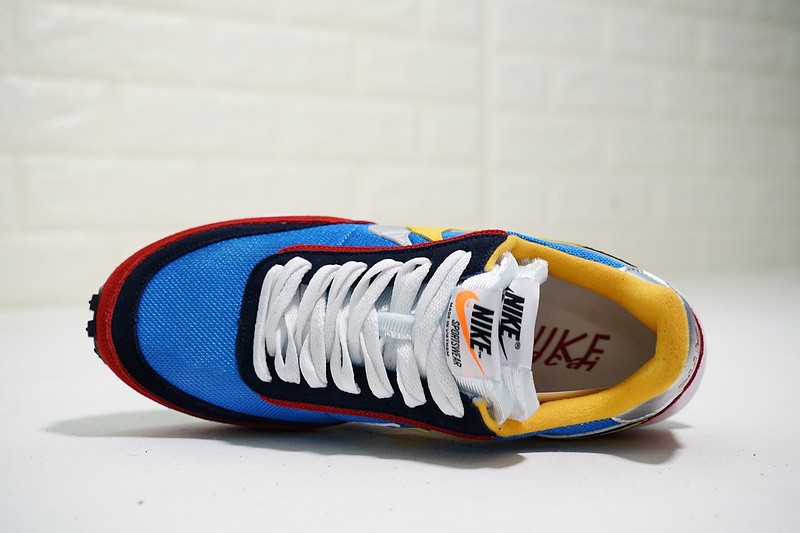 nike sacai red blue yellow