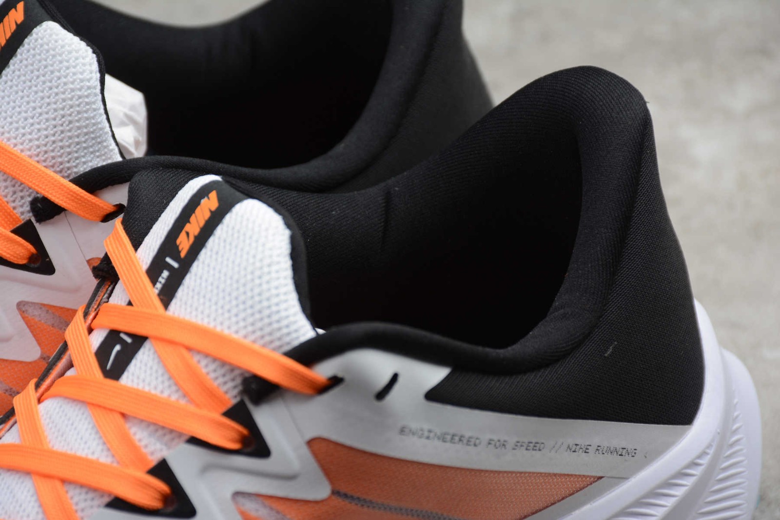 Nike quest orange and black store